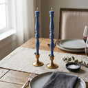 Blue Beeswax Taper | Κερί από Μελισσοκέρι