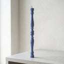 Blue Beeswax Taper | Κερί από Μελισσοκέρι