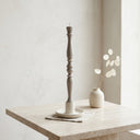 Grey Beeswax Taper | Κερί από Μελισσοκέρι
