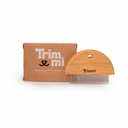 Trimmi Care Comb χτένα σκύλου από bamboo με κουτί συσκευασίας, οικολογική επιλογή καλλωπισμού κατοικίδιων