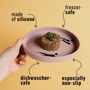 Ne&No μπολ γάτας σιλικόνης με χαρακτηριστικά: made of silicone, freezer-safe, dishwasher-safe, non-slip